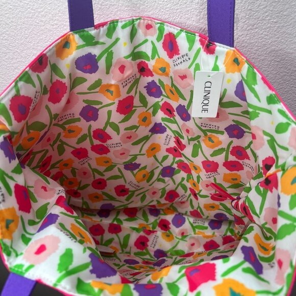 CLINIQUE Tote Bag - NWT - Picture 3 of 6